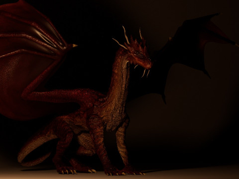 Red Dragon 3D 모델
