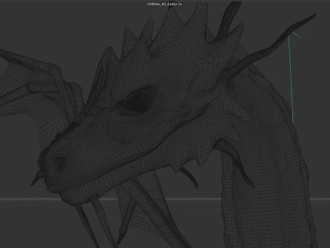 Red Dragon 3D Model
