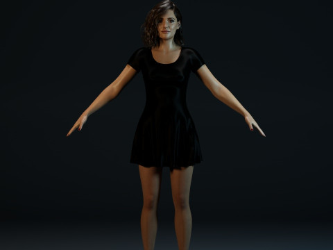 Rose Byrne Modelo 3D