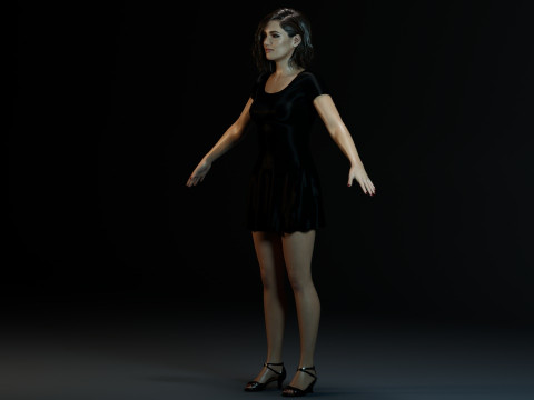 Rose Byrne Modelo 3D