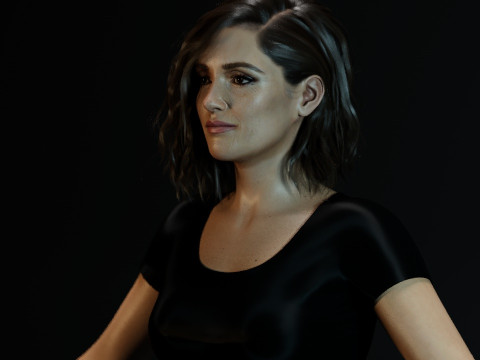 Rose Byrne Modelo 3D