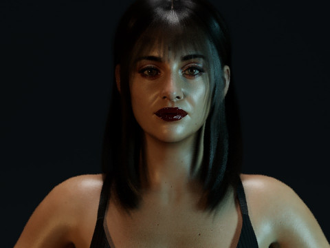 Anya Chalotra Model 3D