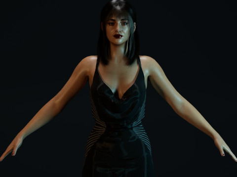 Anya Chalotra Model 3D