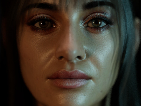 Anya Chalotra Model 3D