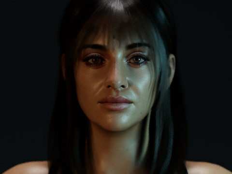 Anya Chalotra Model 3D