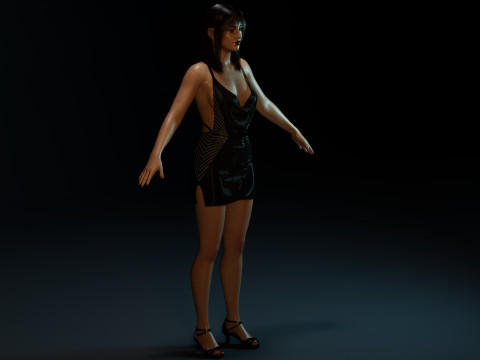 Anya Chalotra Model 3D