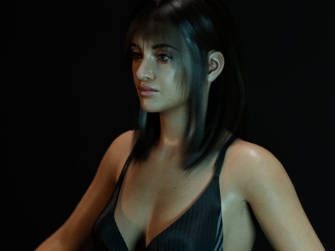 Anya Chalotra Model 3D