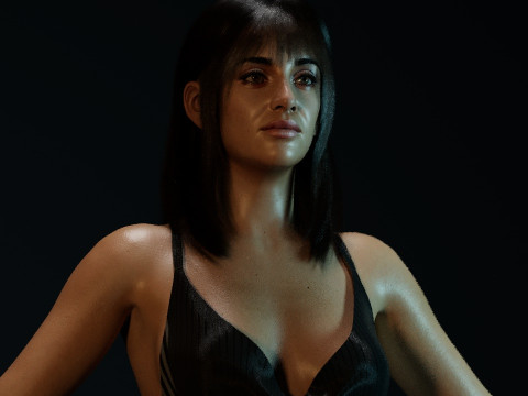 Anya Chalotra Model 3D