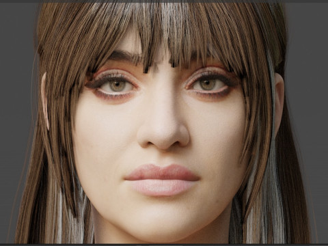 Anya Chalotra Model 3D