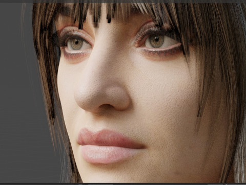 Anya Chalotra Model 3D