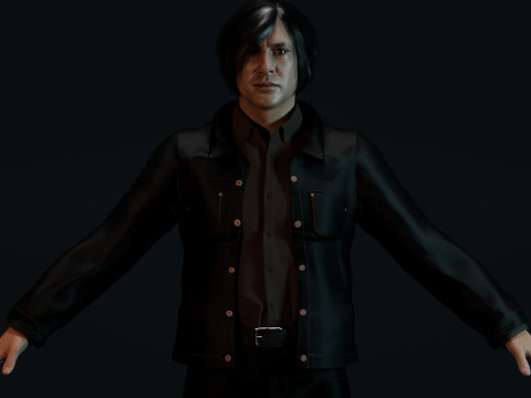 Anton Chigurh Modèle 3D