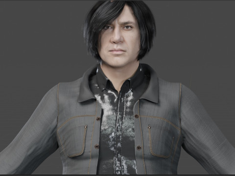 Anton Chigurh Modèle 3D
