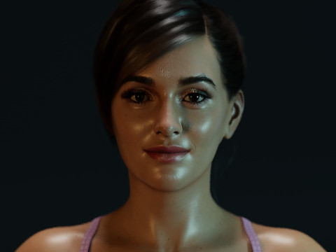 Leighton Meester 3D Model