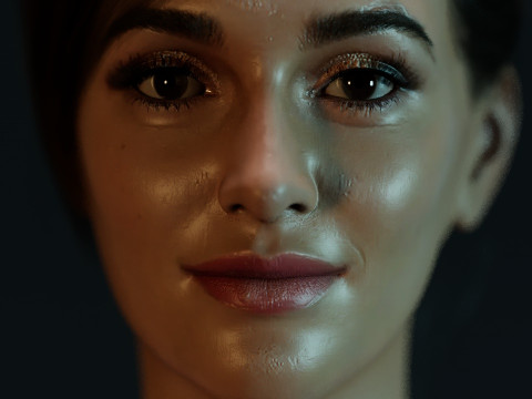 Leighton Meester 3D 模型