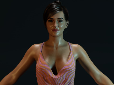 Leighton Meester 3D 模型