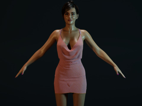 Leighton Meester 3D 模型