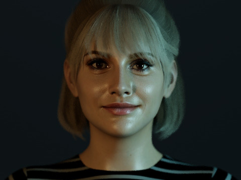 Brittany Murphy 3D Model