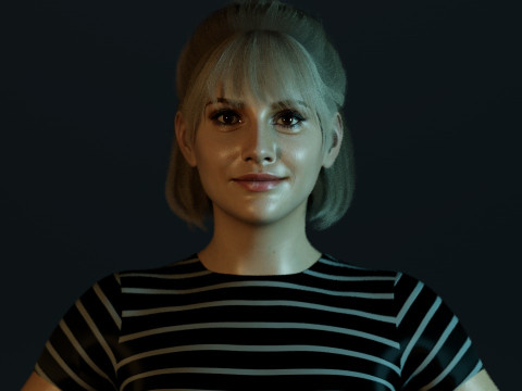 Brittany Murphy 3D Model