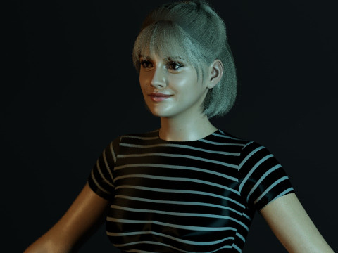 Brittany Murphy 3D Model