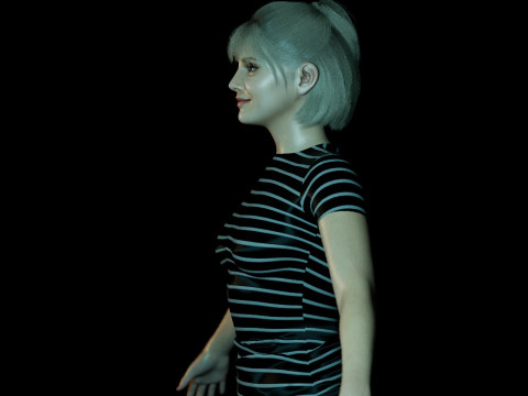 Brittany Murphy 3D Model