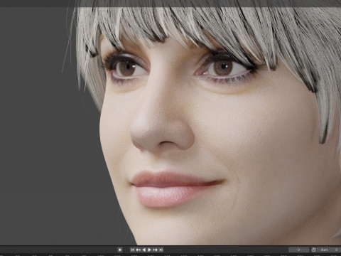 Brittany Murphy 3D Model