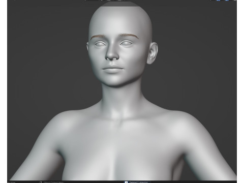 Joey King 3D Model