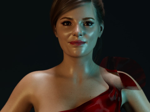 Katherine Heigl Model 3D
