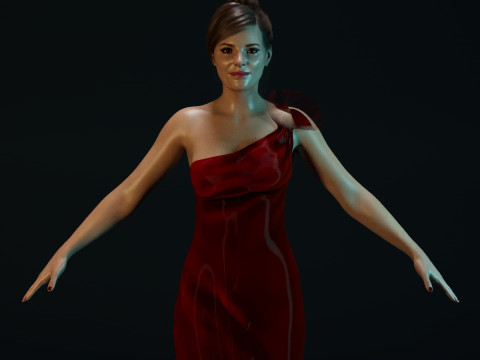 Katherine Heigl Model 3D