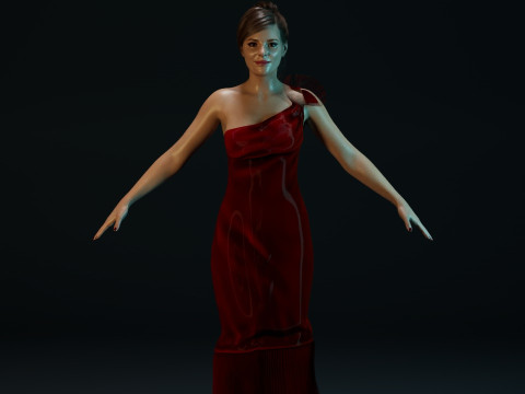 Katherine Heigl Model 3D