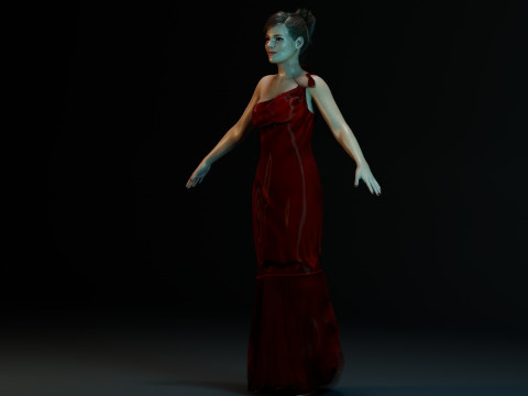 Katherine Heigl Model 3D