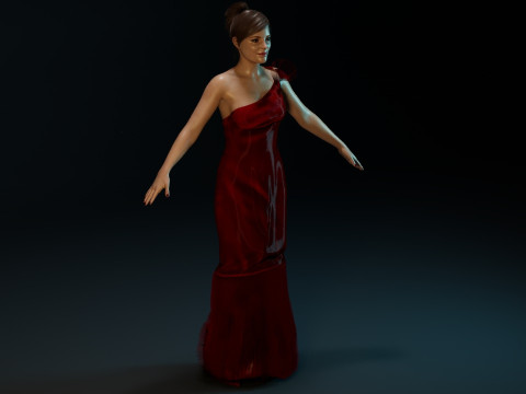 Katherine Heigl Model 3D