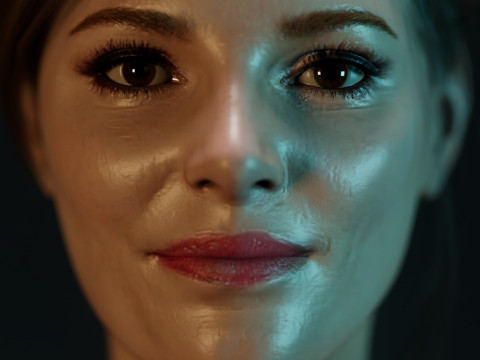 Katherine Heigl Model 3D