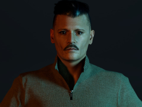 Johnny Depp Modelo 3D