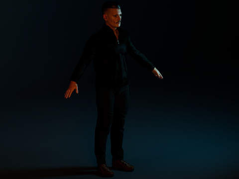 Johnny Depp Modelo 3D