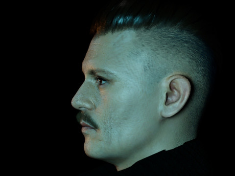 Johnny Depp Modelo 3D