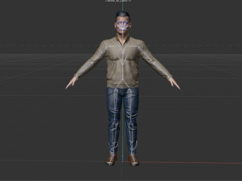 Johnny Depp Modelo 3D