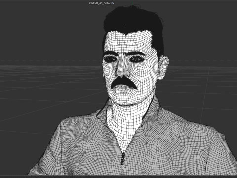 Johnny Depp Modelo 3D