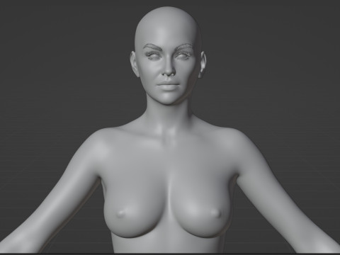 Christina Aguilera Modelo 3D