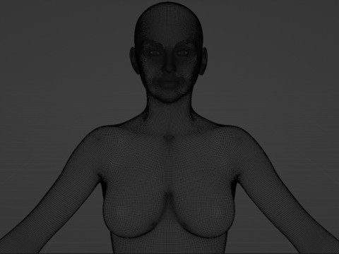 Christina Aguilera Modelo 3D
