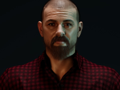 Tom Hardy Modelo 3D