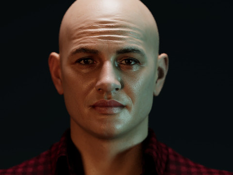 Tom Hardy Modelo 3D