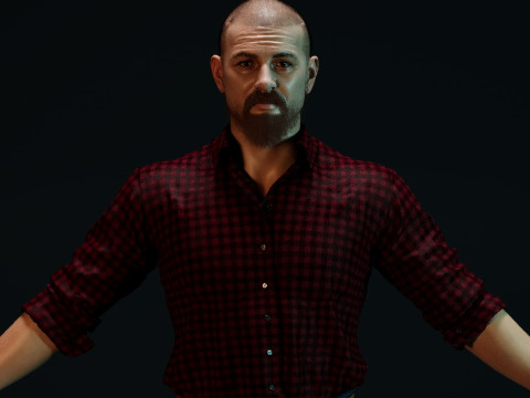 Tom Hardy Modelo 3D