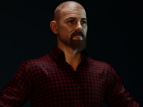 Tom Hardy Modelo 3D