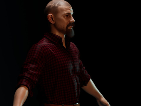 Tom Hardy Modelo 3D
