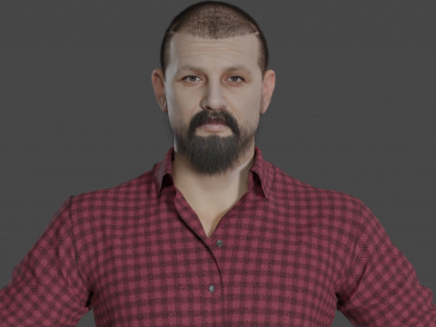 Tom Hardy Modelo 3D