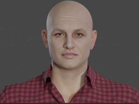 Tom Hardy Modelo 3D