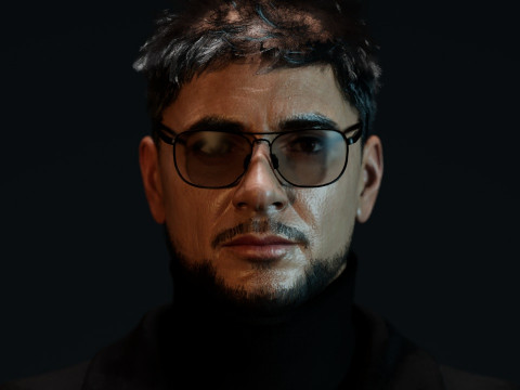 Robert Downey Jr 3D 模型
