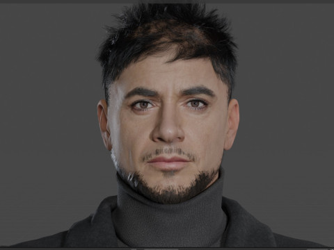 Robert Downey Jr Modelo 3D