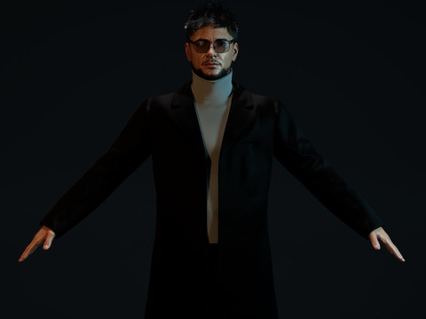 Robert Downey Jr Modelo 3D