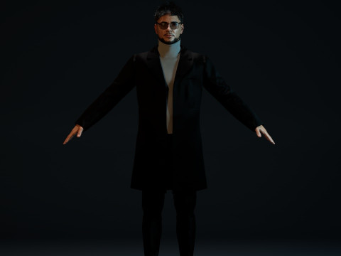 Robert Downey Jr Modelo 3D